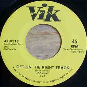 Joe Clay - Get On The Right Track / Cracker Jack FLAC