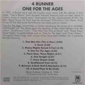 4 Runner - One For The Ages FLAC