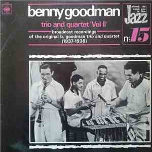 Benny Goodman Trio And Quartet - Trio And Quartet "Vol 2" FLAC