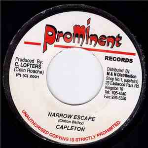 Capleton - Narrow Escape FLAC