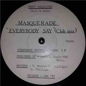 Masquerade - Everybody Say FLAC