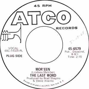 The Last Word - Mor'een / Runnin' And Hidin' FLAC