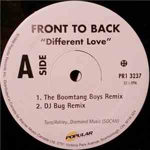 Front To Back / Elissa  - Different Love / Without You FLAC