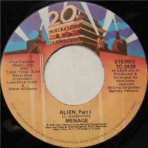 Menage  - Alien, Part 1 FLAC