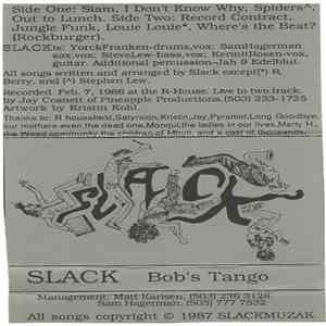 Slack  - Bob's Tango FLAC