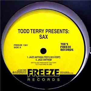 Todd Terry Presents Sax - Jazz Anthem FLAC