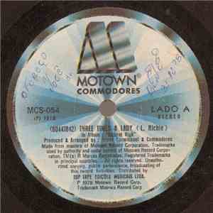 Commodores - Three Times A Lady / Look What You've Done To Me FLAC