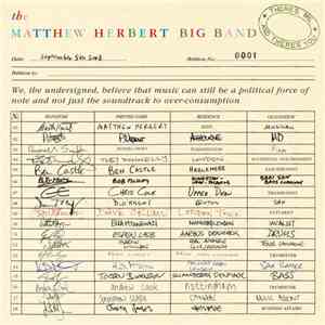 The Matthew Herbert Big Band - There's Me And There's You FLAC