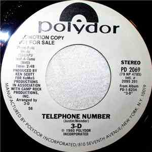 3-D  - Telephone Number FLAC