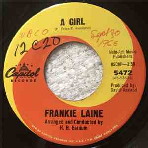 Frankie Laine - A Girl / House Of Laughter FLAC
