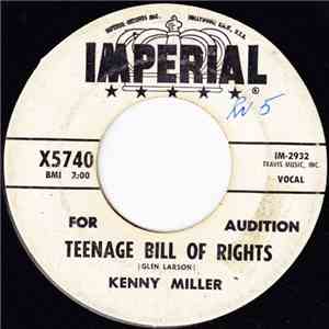 Kenny Miller - Teenage Bill Of Rights / Spring Vacation FLAC