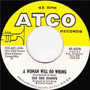 Dee Dee Sharpe - A Woman Will Do Wrong / You're Just A Fool In Love FLAC