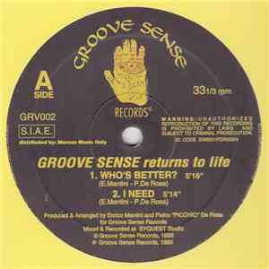 Groove Sense - Groove Sense Returns To Life FLAC