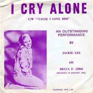Jackie Lee  - I Cry Alone FLAC