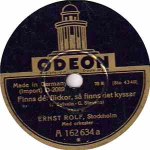 Ernst Rolf, Stockholm Med Orkester - Finns Det Flickor, Så Finns Det Kyssar FLAC