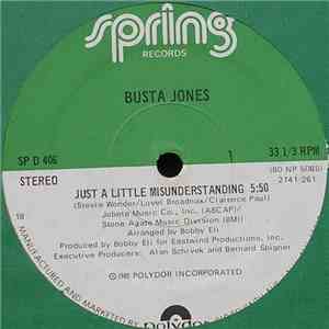 Busta Jones - Just A Little Misunderstanding FLAC