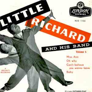 Little Richard And His Band - Little Richard And His Band - Volume 4 FLAC
