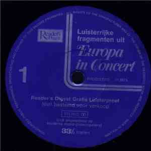 Various - Europa In Concert / Stardust FLAC