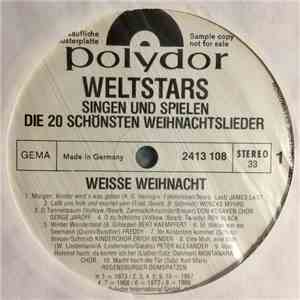 Various - Weisse Weihnacht - 20 Weltstars Singen Und Spielen Die 20 Schönsten Weihnachtslieder FLAC