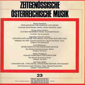 Various - Zeitgenössische Österreichische Musik 23 FLAC