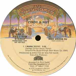 Cindy & Roy - I Wanna Testify / Changin' Jobs FLAC