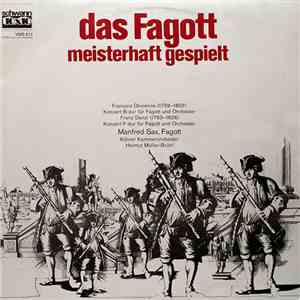 Kölner Kammerorchester, Helmut Müller-Brühl, Manfred Sax - Das Fagott, Meisterhaft Gespielt FLAC
