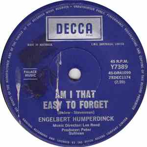 Engelbert Humperdinck - Am I That Easy To Forget FLAC