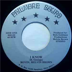 Melvin Brown - I Know / I Was A Fool To Care FLAC