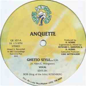 Anquette - Ghetto Style... FLAC