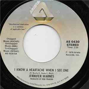 Jennifer Warnes - I Know A Heartache When I See One / Frankie In The Rain FLAC