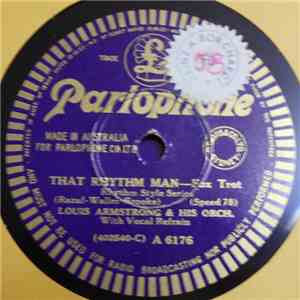 Louis Armstrong & His Orch. - That Rhythm Man / Blue, Turning Grey Over You FLAC