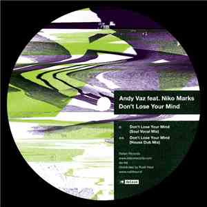 Andy Vaz Feat. Niko Marks - Don't Lose Your Mind FLAC