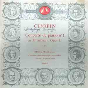 Chopin – Mewton-Wood , Piano, Orchestre Philharmonique Neerlandais , Direction : Walter Goehr - Concerto De Piano N° 1 En Mi Mineur, Opus 11 FLAC