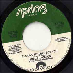 Millie Jackson - I'll Live My Love For You / A Love Of Your Own FLAC