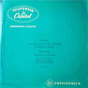William Steinberg, Harry Franklin, The Pittsburgh Symphony Orchestra - Ernest Bloch; Concerto Grosso Für Streichorchester Mit Obligatem Klavier; William Schuman; Symphonie für Streicher; Harry Franklin, Klavier; Pittsburgh Symphonie-Orchester; Dirigent: W FLAC