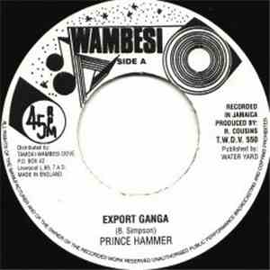 Prince Hammer - Export Ganga FLAC