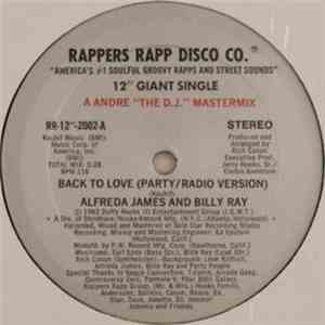 Alfreda James And Billy Ray - Back To Love FLAC