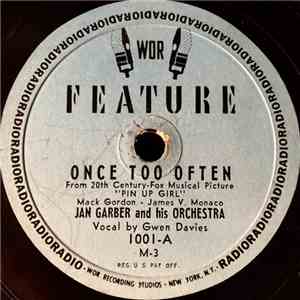 Jan Garber And His Orchestra - Once Too Often / I Love You FLAC