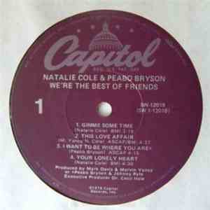 Natalie Cole & Peabo Bryson - We're The Best Of Friends FLAC