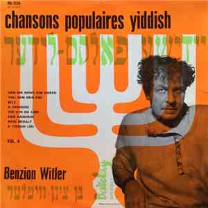 Benzion Witler - Chansons Populaires Yiddish Vol. 4 FLAC