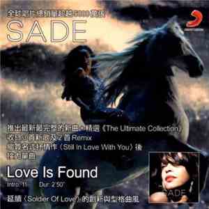 Sade - Love Is Found FLAC