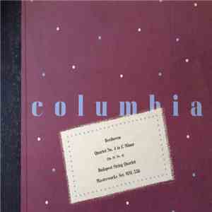 Budapest String Quartet - Beethoven - Quartet No. 4 In C Minor, Op. 18, No. 4 FLAC