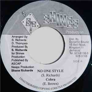 Cobra - No One Style FLAC