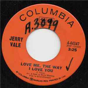 Jerry Vale - Love Me, The Way I Love You FLAC