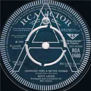Ketty Lester - (Looking For) A Better World / Pretty Lies, Pretty Make Believe FLAC