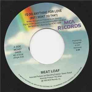Meat Loaf - I'd Do Anything For Love (But I Won't Do That) FLAC