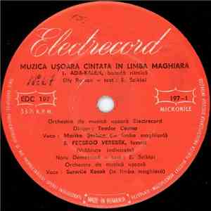 Surorile Kozak / Marika Șerban - Muzică Ușoară Cîntată În Limba Maghiară FLAC
