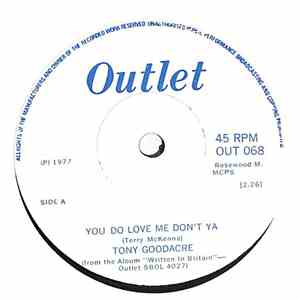 Tony Goodacre - You Do Love Me Don't Ya FLAC