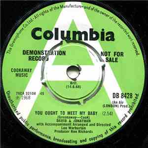 David And Jonathan - You Ought To Meet My Baby FLAC