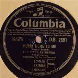 The Beverley Sisters - Hurry Home To Me / Yell For Your Mama FLAC